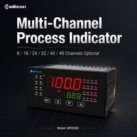 MPD580:0.2%FS LED 48 Kanal Universal Analog 4-20ma+Thermocouple+PT100 Indikator Proses Suhu/Tekanan dengan Relay/Feed