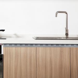 Tirador de cocina sin asa con malla transpirable de aleación de aluminio, tirador invisible con orificio de ventilación - Product Image 6