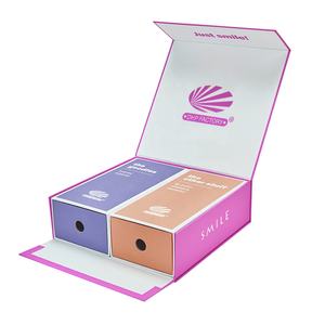 Boîte de placage dentaire à impression personnalisée aligner Outie Chewies retenue cadeau magnétique emballage d'implant boîte de bretelles de dents invisibles - Product Image 1