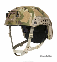 Casques tactiques Vanda Brown avec plaques rigides, solution de refroidissement par eau, option de logo personnalisé pour équipement de défense personnelle, tailles S-XXL
