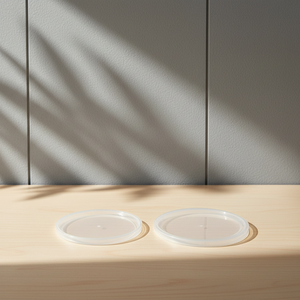 通用防尘盖 66 毫米至 99 毫米，适用于塑料金属容器，食品级可重复使用密封盖，适用于罐子、瓶子、桶 - Product Image 2