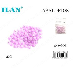 Ilan Abalorios Perline rosa da 10 mm 20G per la creazione di gioielli - Product Image 1