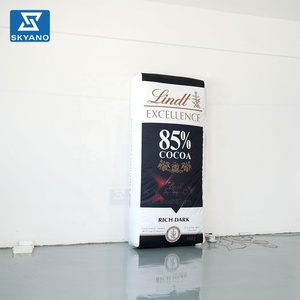 Grande boîte <span class=keywords><strong>gonflable</strong></span> en forme <span class=keywords><strong>de</strong></span> chocolat au lait pour événements, expositions commerciales et accessoires publicitaires - Product Image 3