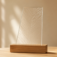 Panneau de verre artistique givré à motif blé, 5-10 mm, translucide, pour l'intimité, décoratif, pour chambre, porte de suite, ou écran de salon de thé