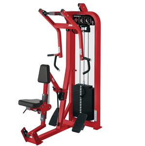 Máquina de remo con asiento de acero, <span class=keywords><strong>brazos</strong></span> de seguridad ajustables, para entrenamiento de músculo dorsal latísimus y parte superior e intermedia de la espalda, múltiples posiciones, uso comercial - Product Image 2