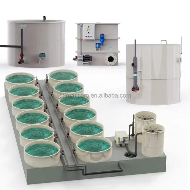 Aquaculture Equipment RAS Filter Aquaculture Water Treatment for Fish Farm Water Circulation Treatment System