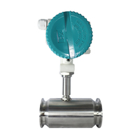 Medidor de Flujo de Líquido Digital Tipo Abrazadera de Acero Inoxidable SS304, con Salida de Señal de 4-20mA, para Vino y Agua Pura