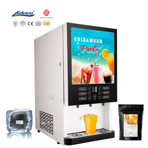 Smart Portable <b>Fully</b> <b>Automatic</b> 2500W Commercial Instant <b>Coffee</b> Tea Vending <b>Machine</b> 3 Powder Tanks Eco-Friendly Commercial Grade - Product Image 1