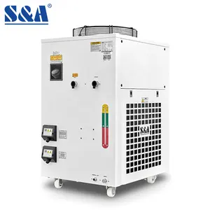 S A CW-6300AN 220V Laboratory Industrial Cooling 3/4HP Air Cooled Water Chiller