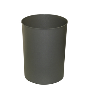 Cestino per rifiuti da scrivania da 11 litri. Cestino per rifiuti in plastica DENOX bianco nero - Product Image 1