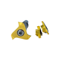 Outil de fraisage à rainures FONHAE M327/M627 pour tour CNC, utilisation à droite, carbure de tungstène/acier, résistance à l'usure, OEM