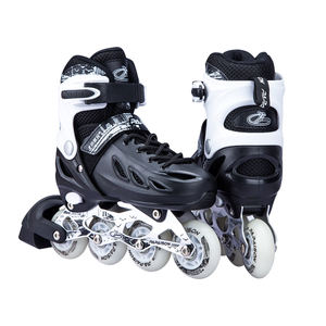 Patines en Línea Blancos y Negros OEM ODM al Mejor Precio con Ruedas de PU, Patines de Ruedas con Botas Rígidas para Niños y Adultos - Product Image 1