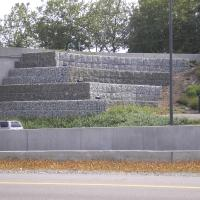 Gabion carré en fil de fer galvanisé à chaud 2x1x1M, maille soudée pour mur de soutènement, pliable - Product Image 4