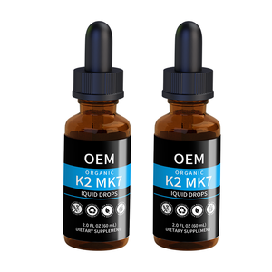 Marca Privada, Gotas Líquidas de Vitamina <span class=keywords><strong>D3</strong></span> K2 MK7 5000 UI con Calcio para la Salud Ósea e Inmunológica - Product Image 2