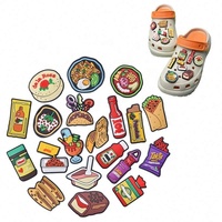 Cute Food Series Sabots Chaussures Fleur Personnalité Designer Jardin Chaussures En Caoutchouc Souple Accessoires Chaussures