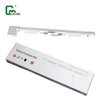 Kit de moteur de rideau électronique intelligent Galime Tuya WiFi moderne, compatible Google et Alexa avec commande vocale pour salon et bureau