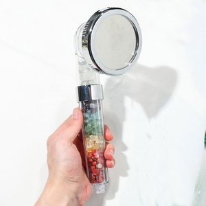 Cabezal de ducha de cristal natural, Gema natural - Product Image 1