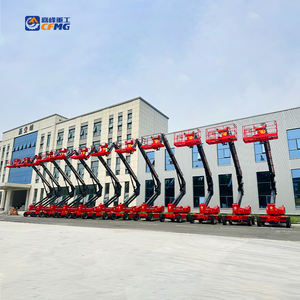 Plateforme de travail en hauteur articulée autopropulsée hydraulique électrique automatique - Product Image 2