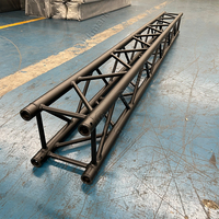 Kkmark TUV Certificado Durable K34 290x290mm Negro Cuadrado Espiga Concierto Escenario iluminación Aluminio Truss para eventos