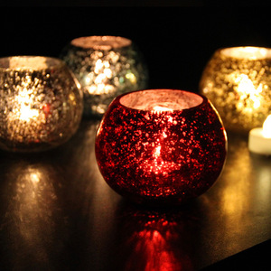 Transparent Ball Glass Creative Diy Jelly Wax Dried Flower <strong>Scented</strong> <strong>Candle</strong> Container Cup - Product Image 5