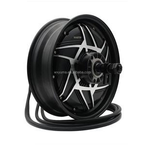 Motor de buje sin escobillas de 12 pulgadas y 3000W para motocicleta, scooter, ciclomotor, resistente al agua IP67, alta eficiencia energética, bajo MOQ - Product Image 2
