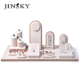 Jinsky 2027 Nouvelle collection de présentoirs à bijoux, accessoires personnalisés pour vitrine de bijouterie, comptoir, présentoir à bagues, colliers et boucles d'oreilles - Product Image 3