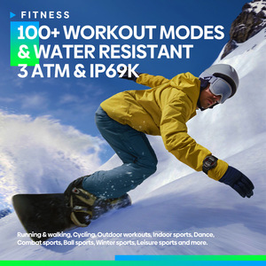 Montre connectée Zeblaze Vibe 7 Lite, grand écran IPS de 1,47'', appels vocaux, plus de 100 modes sportifs, surveillance de la santé 24h/24 - Product Image 4