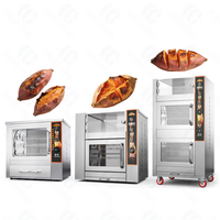 Four électrique commercial automatique pour patates douces, pommes de terre et maïs, à poser sur comptoir