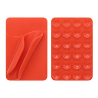 Support de téléphone portable transfrontalier avec porte-cartes, support portable pour rouge à lèvres et gloss, support paresseux à ventouse pour téléphone
