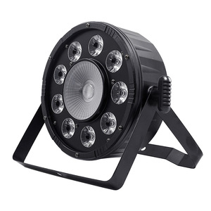 Meilleures ventes : 10 projecteurs LED PAR RGB 3-en-1 avec contrôle DMX512, indice <span class=keywords><strong>de</strong></span> protection IP33, pour discothèques et soirées à domicile - Product Image 1
