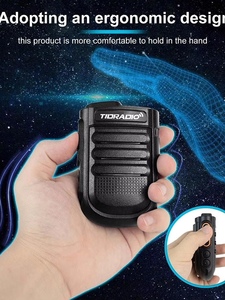 TD-LYSM-01 TIDRADIO <b>Wireless</b> Handheld Speaker <b>Microphone</b> for TD-H3 Plus Two Way Radio Type-C Charging PTT Mic L835 - Product Image 2