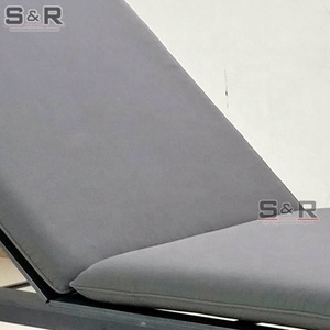 Tumbona Plegable de Aluminio Portátil de Diseño Moderno, Resistente a los Rayos UV, Ecológica, para Hotel, Parque, Playa, con Cojines - Product Image 2