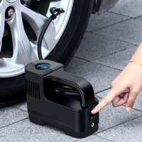 Compresseur d'air portable pour pneus de véhicule, pompe à air avec lumière LED, pour voiture électrique, 150 psi