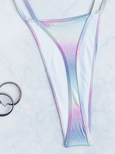 Nuevos Productos 2026, Traje de Baño <span class=keywords><strong>Monokini</strong></span> Degradado Micro de Una Pieza, Traje de Baño Extremo <span class=keywords><strong>Mini</strong></span> Thong con Espalda Descubierta y Corte Alto para Mujer - Product Image 4