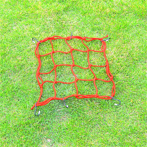 Universal 40*40cm motocicleta Bungee elástico equipaje bota red redes de carga casco soporte tanque malla para Moto bicicleta - Product Image 5