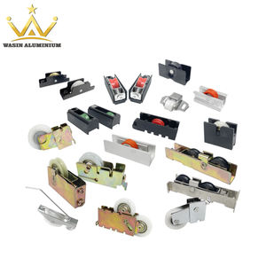 स्लाइडिंग स्क्रीन विंडो रोलर एल्यूमीनियम उपस्थिति दरवाजा असर हैंगर रोलर्स कंगुफा तनाव वसंत पुली - Product Image 6