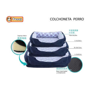 Cuccia per cani Yommy, cuscino morbido, taglie S, M, L, base antiscivolo. - Product Image 3