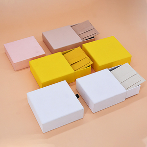 luxury Custom logo Jewellery Pouch Suede Velvet Jewelry Packaging Bag and box Envelope Jewelry Pouch