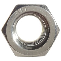 Mur baut flens heksagonal DIN6923 Metrik M8/M10/M12/M14 Kelas 8/Kelas 10 Warna Kuning Kromat Seng