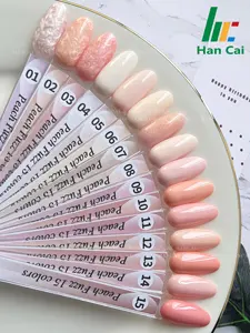 Wholesale 15ml Jelly High Quality Gel Polish Nail Thread Pink Nude Soak Off UV Gel Nail Polish