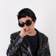 Bella parrucca PW-SA nera per Performance di scena per feste - Product Image 1