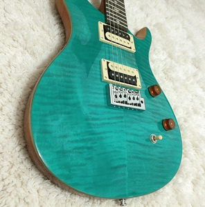 <span class=keywords><strong>Guitarra</strong></span> Eléctrica Sólida de 6 Cuerdas, Estilo <span class=keywords><strong>PRS</strong></span>, Cuerpo de Caoba <span class=keywords><strong>Verde</strong></span>, Diapasón de Palisandro, Lista para Enviar - Product Image 1