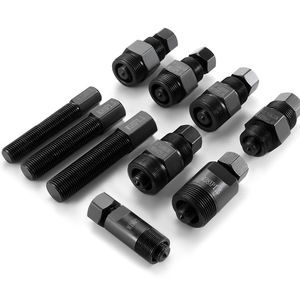 Car Flywheel Wrench Set 10-Piece 1/2 In Socket For Auto Repair <b>Tool</b> <b>Case</b> Included - Product Image 2
