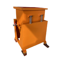 Machine de polissage vibratoire compacte automatique pour petites pièces usinées et quincaillerie
