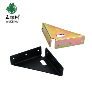 Support d'angle triangulaire Wukeshu en acier laminé à froid zingué pour armoire de lit - Product Image 5
