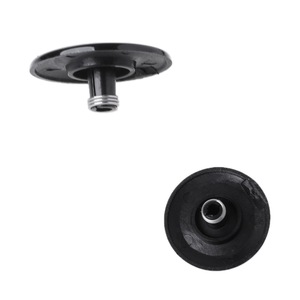 Audi Center <b>Console</b> Rotary Knob 8K0998068A Glossy <b>Black</b> Plastic Ergonomic Fitment - Product Image 4