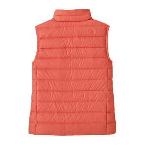 Veste en duvet d'hiver pour filles Gilet à fermeture éclair pour <span class=keywords><strong>enfants</strong></span> avec remplissage en duvet Automne Outer Wear Warm Sleeveless Kids Jacket - Product Image 3