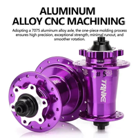 Moyeux de vélo VTT TANKE 360 silencieux 32/36 trous 6 roulements 9 cliquet 7-12 vitesses Frein à disque Accessoires de vélo Noisy Cube TH560 Hiver