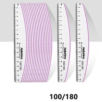 Lime à ongles personnalisable avec logo, disponible en granulométrie 100/150/180/240, pour manucure