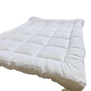 Extra 10cm Grosso Branco Microfibra Poliéster Cama Colchão Topper Quilted & Foldable Tamanho Personalizado Popular Uso Doméstico Estilo - Product Image 2